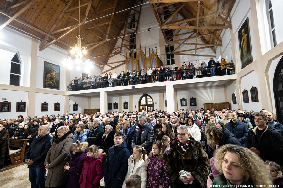 Навстречу Рождеству: как прошел католический сочельник в Калининграде (фото)