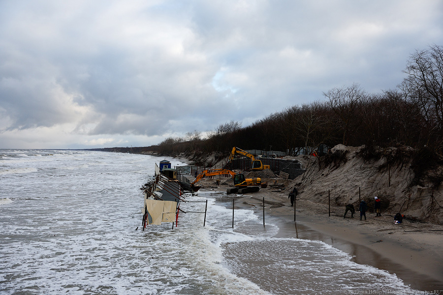 Кто здесь царь: последствия штормов на побережье (фото)