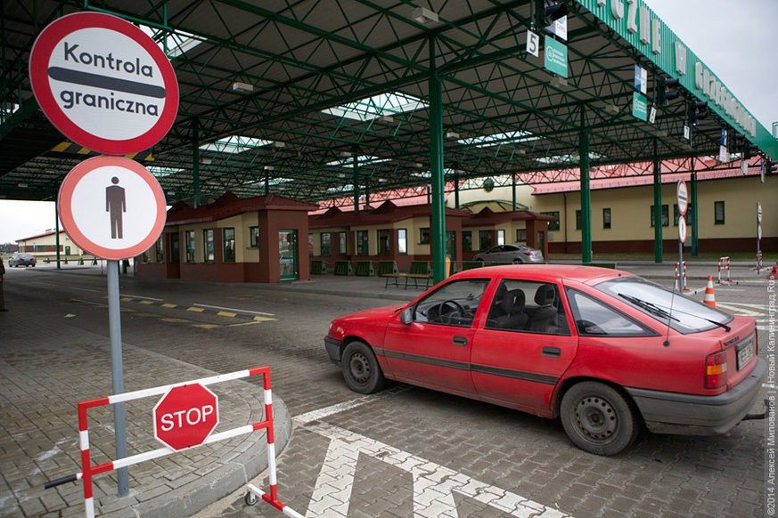 В Гжехотках задержали калининградскую фуру с украденным полуприцепом
