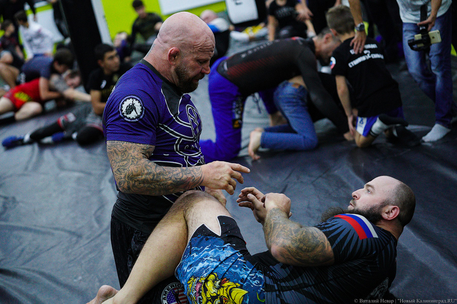 Крёстный отец смешанных единоборств: Джефф Монсон дал мастер-класс в Калининграде (фото)
