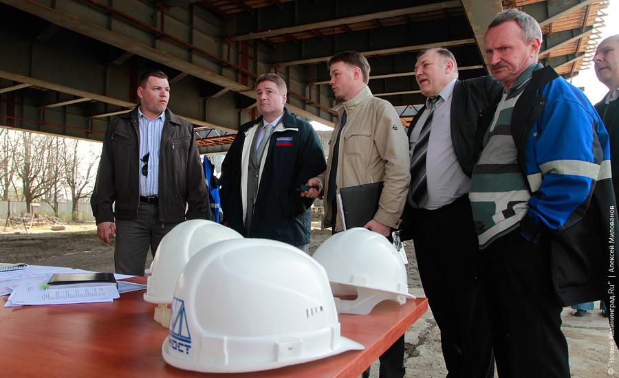 "Первый бетон на второй эстакаде": фоторепортаж "Нового Калининграда.Ru"