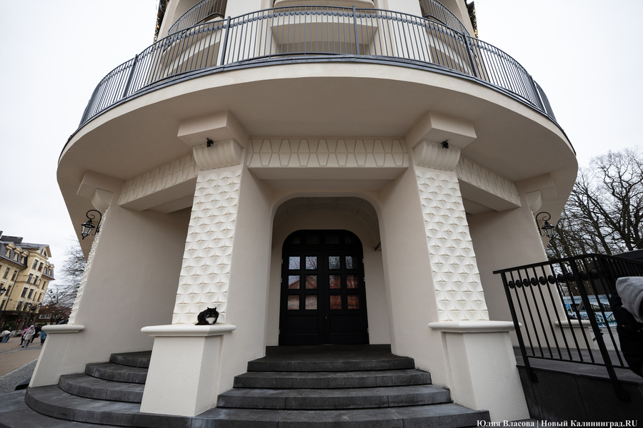 В центре Зеленоградска восстановили историческое здание «Дома звёздного неба» (фото)