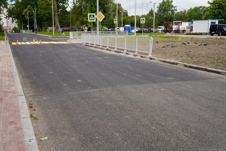 Объехать «горлышко»: в Калининграде пустили движение по ул. Дачной (фото)