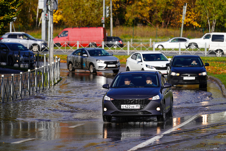 Другой берег улицы: Калининград затопило после шторма (да, опять)