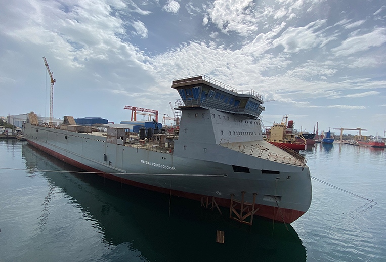 Новый паром для линии Балтийск — Усть-Луга начал проходить швартовые испытания