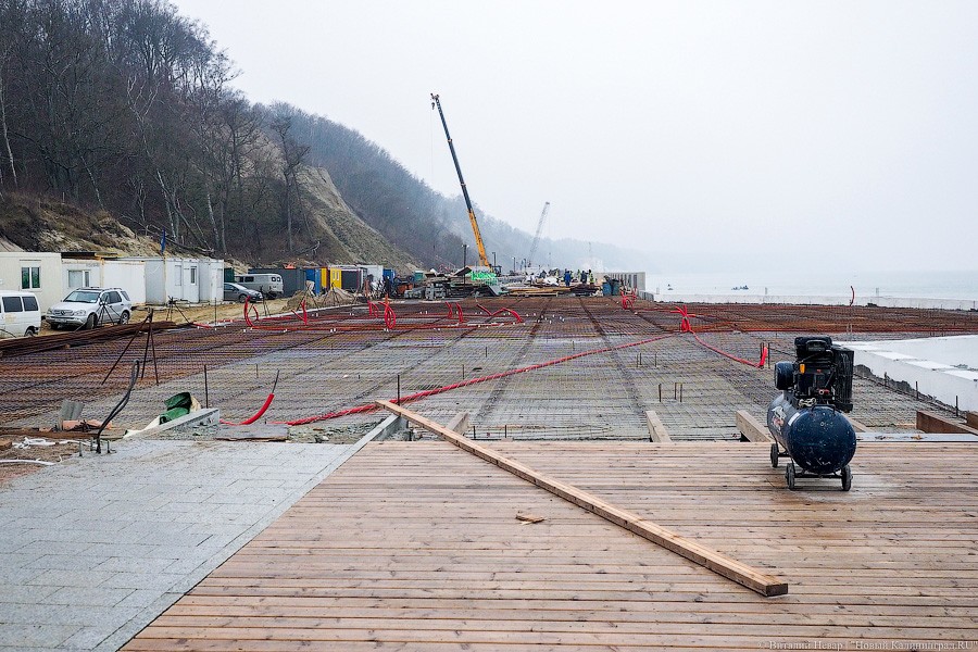 Не рассчитали силы: как выглядит будущий променад в Светлогорске (фото)