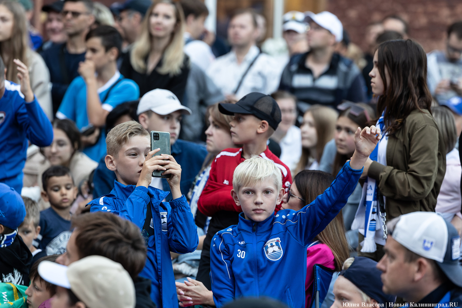 Новая жизнь, новый бюджет: как «Балтика» презентовала себя фанатам после возвращения в РПЛ (фото)