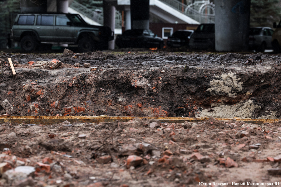 Руины Кнайпхофа: как проходит подготовка к благоустройству острова Канта (фото)