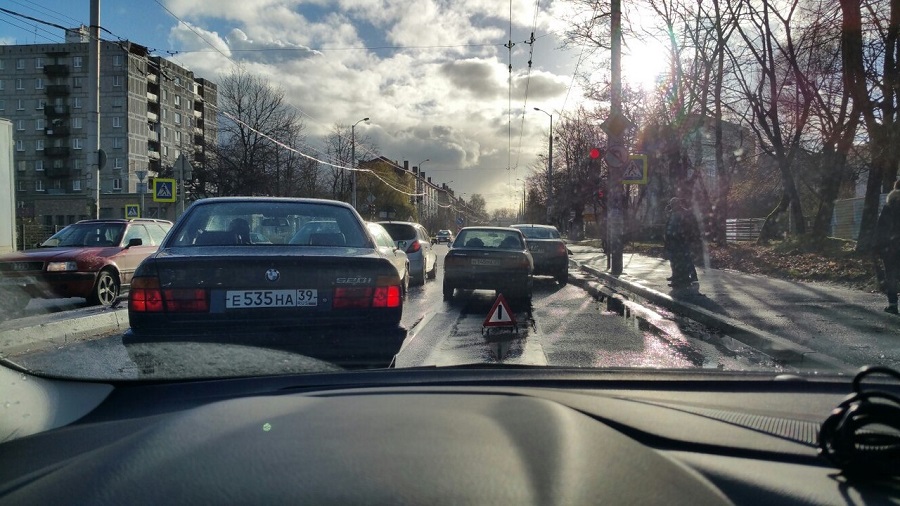 Из-за ДТП на Горького затруднено движение в сторону центра (фото)