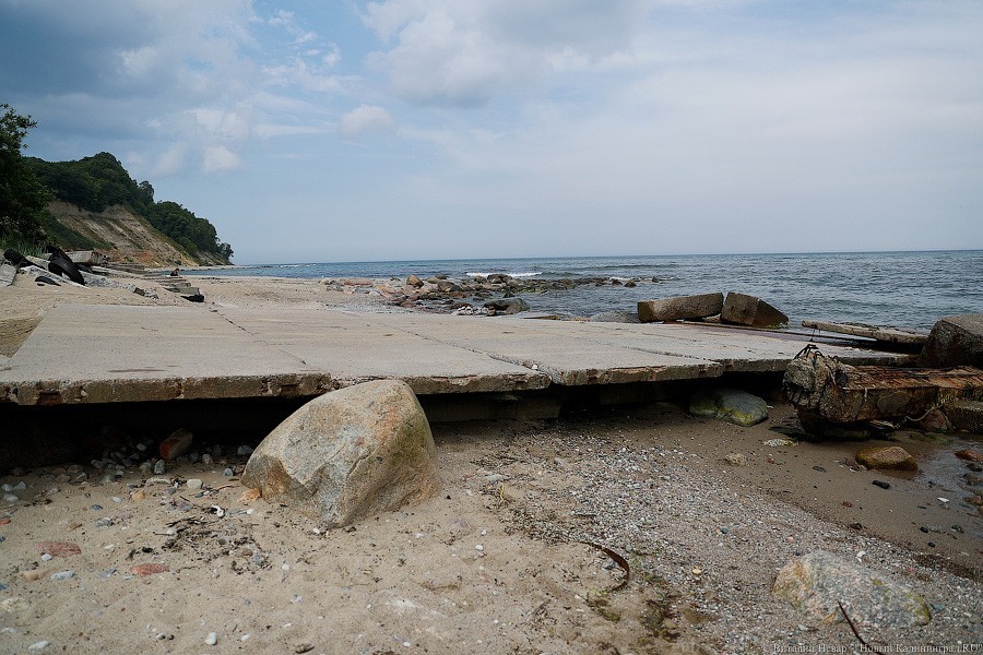 Слип away: калининградцы пытаются сохранить спуск и пляж в Филинской бухте