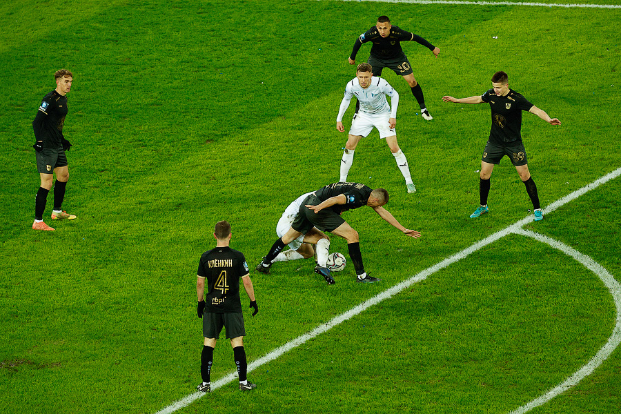 VAR в помощь: «Балтика» крупно обыграла «Чайку» и впервые вышла в 1/4 финала Кубка России (фото)