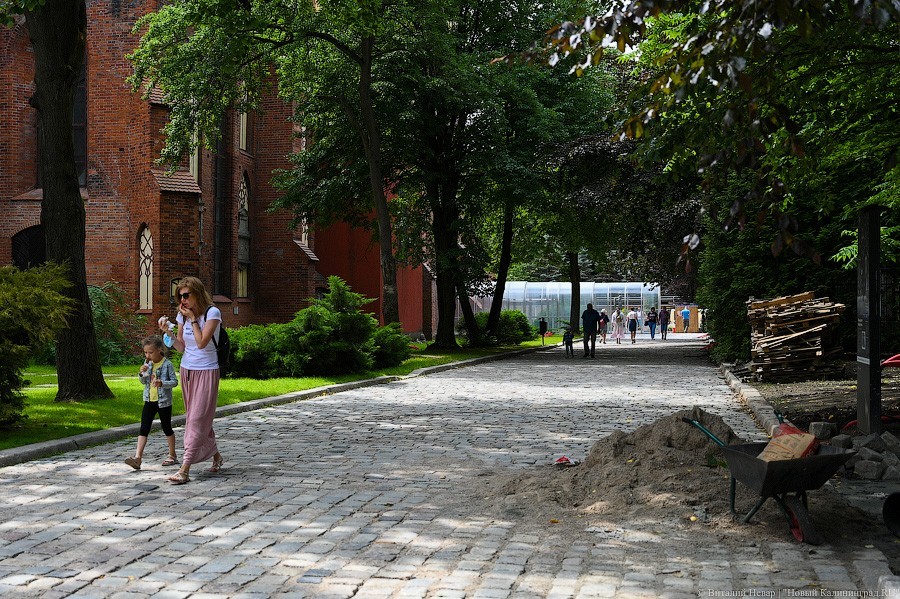 «Вступают в финальную стадию»: как выглядит остров Канта в ходе реконструкции (фото)