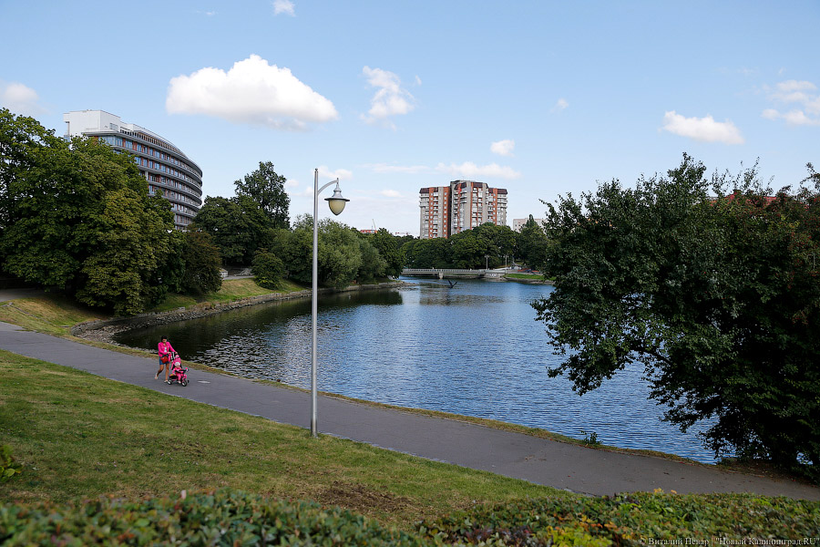 Александр Ярошук обещал открыть светомузыкальный фонтан на Нижнем пруду