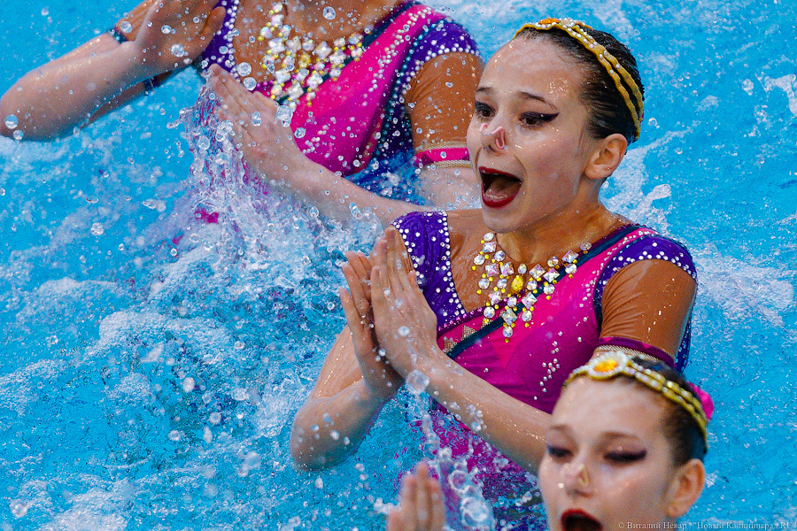 В Калининграде проходит Кубок России по синхронному плаванию. Вот как это выглядит (фото)