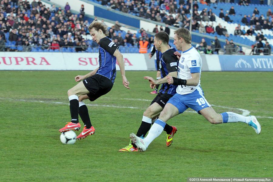«Дырка от шины»: «Балтика» сыграла вничью с «Шинником»