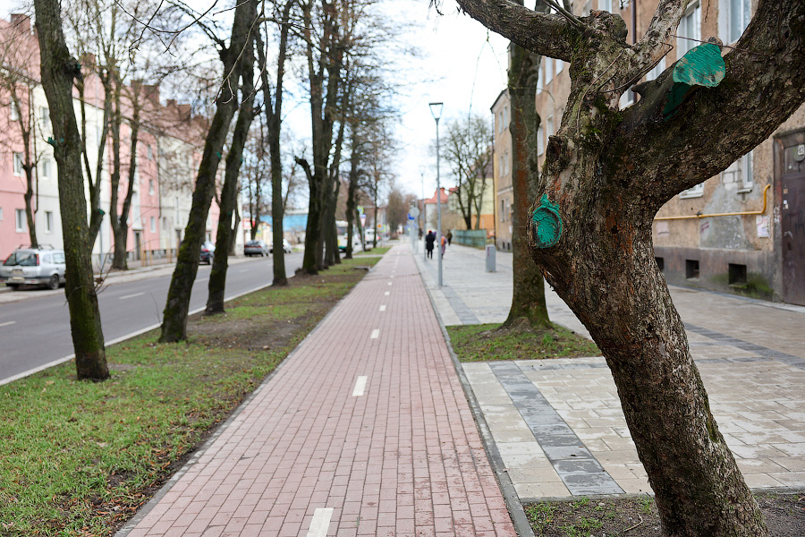 Сложная международная ситуация: как в Калининграде отремонтировали ул. Павлика Морозова (фото)
