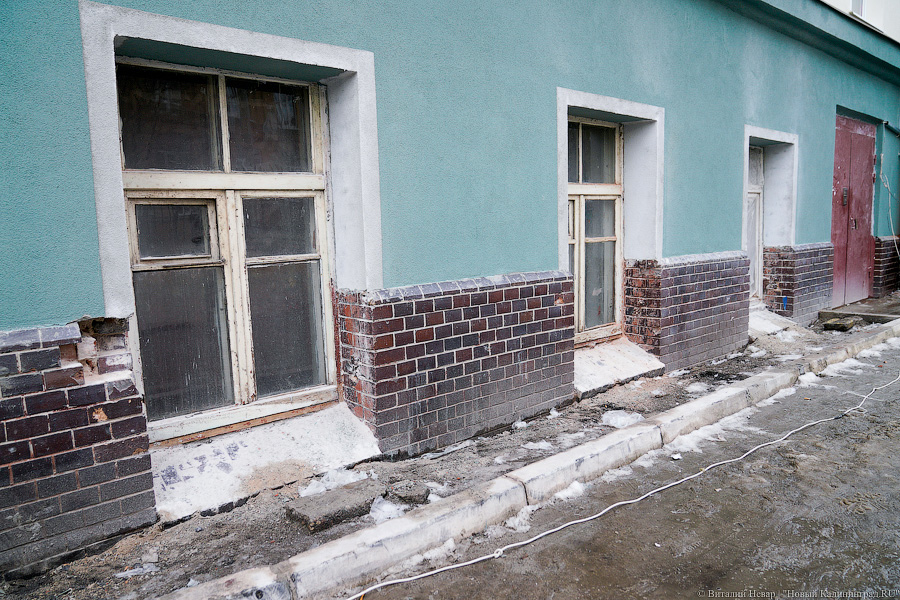 В Калининграде завершается капремонт исторического дома с аркой на ул. Багратиона (фото)