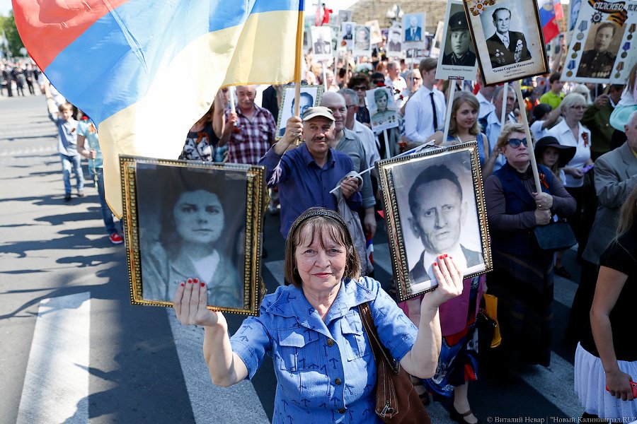 С памятью в сердце: шествие «Бессмертного полка» в Калининграде (фото)