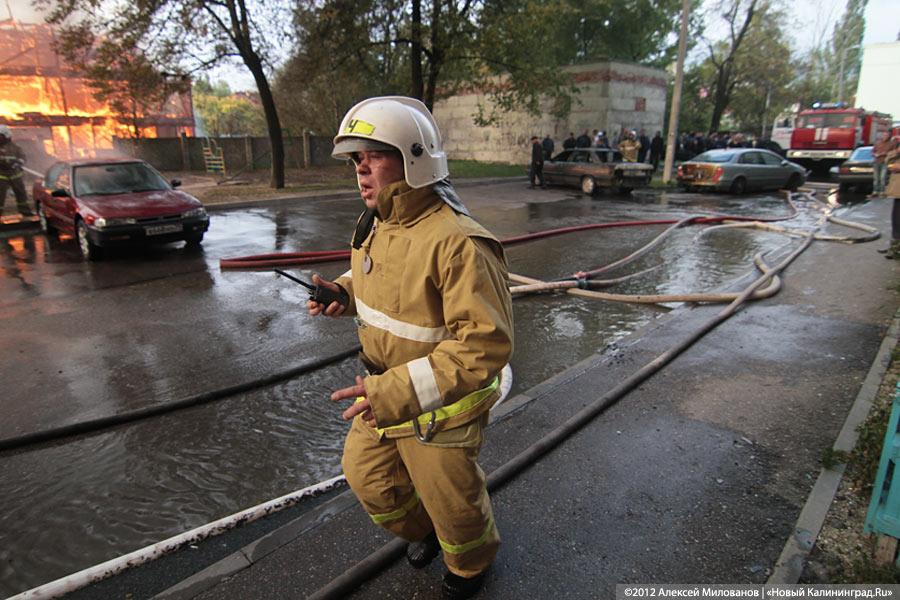 В Багратионовском районе в горящем доме погибла женщина
