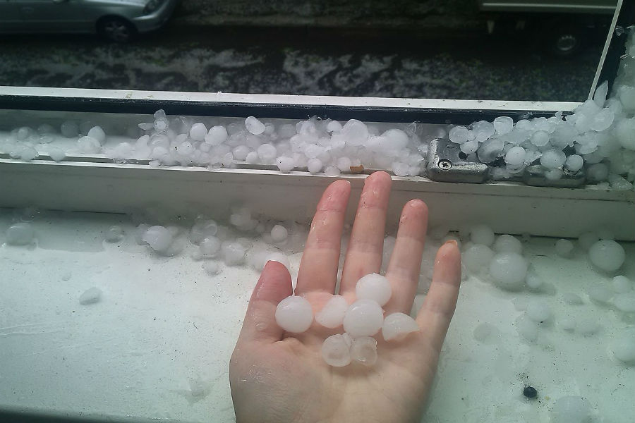 Хляби небесные: крупный град глазами читателей «Нового Калининграда.Ru»