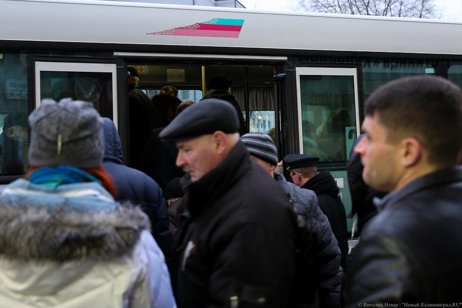 Жертвы транспортной войны: как калининградцы на работу добирались (фото)