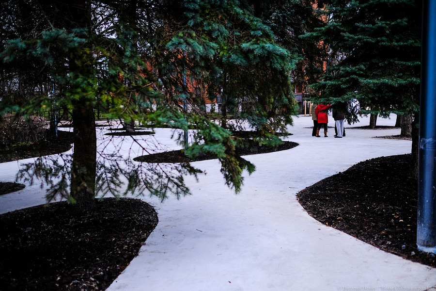 Плитка на плитке: как выглядит центр Зеленоградска во время реконструкции (фото)