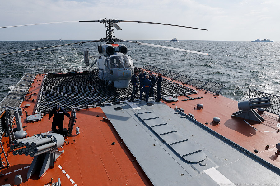 «Великая морская стена»: российские и китайские моряки учатся защищать Балтику