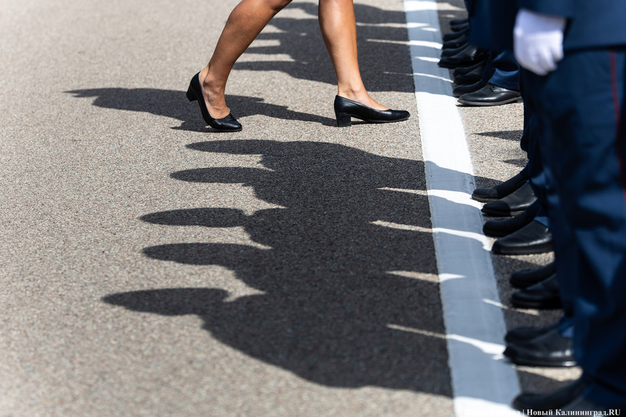 «Задача по охране мирных граждан»: как офицеры УФСИН принимали присягу (фото)