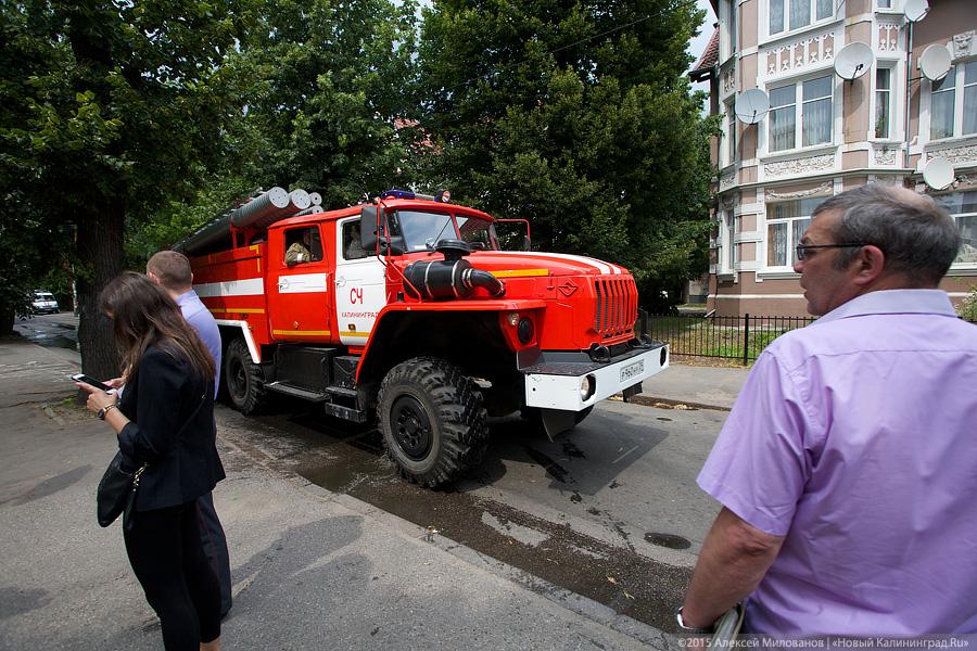 Пожар в роддоме: в Калининграде эвакуирован родильный дом №4 (фото)