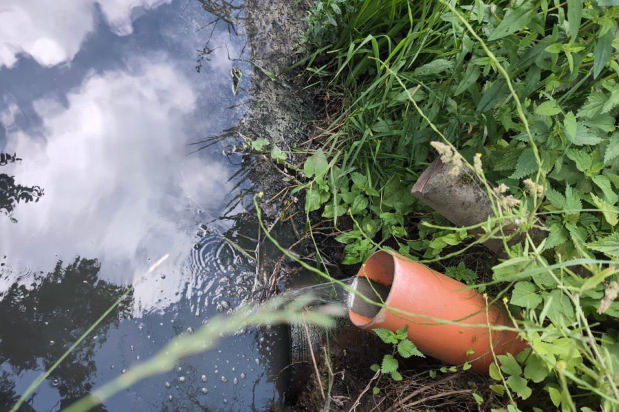 В «Храброво» отказались раскрыть размер штрафа за незаконный сброс в Лобовку