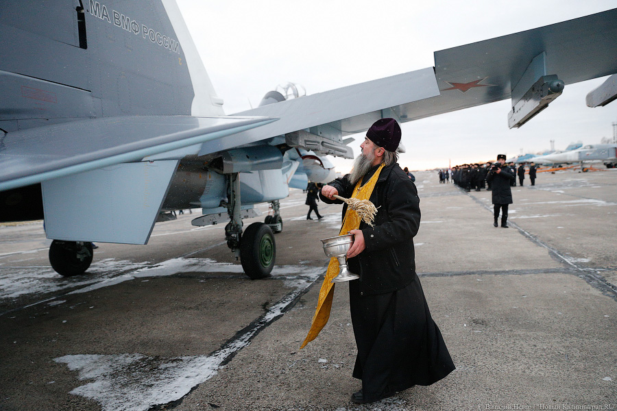 Девушки потом: Балтфлот получил новый сверхманевренный истребитель (фото)