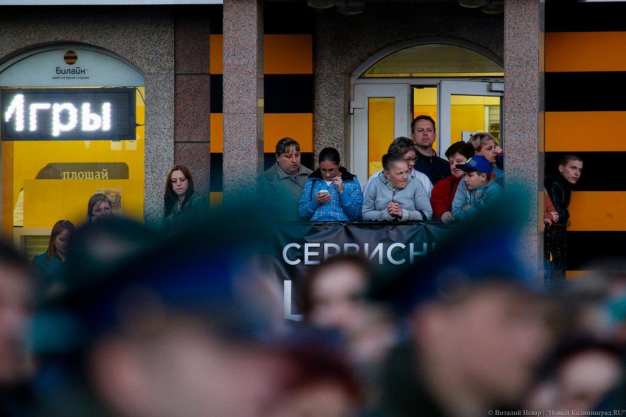 Оттачивая шаг: как прошла генеральная репетиция парада Победы в Калининграде