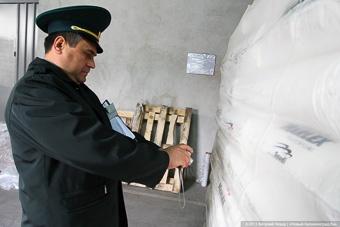 За пять дней эмбарго таможня задержала на границе 770 тонн запрещенных продуктов