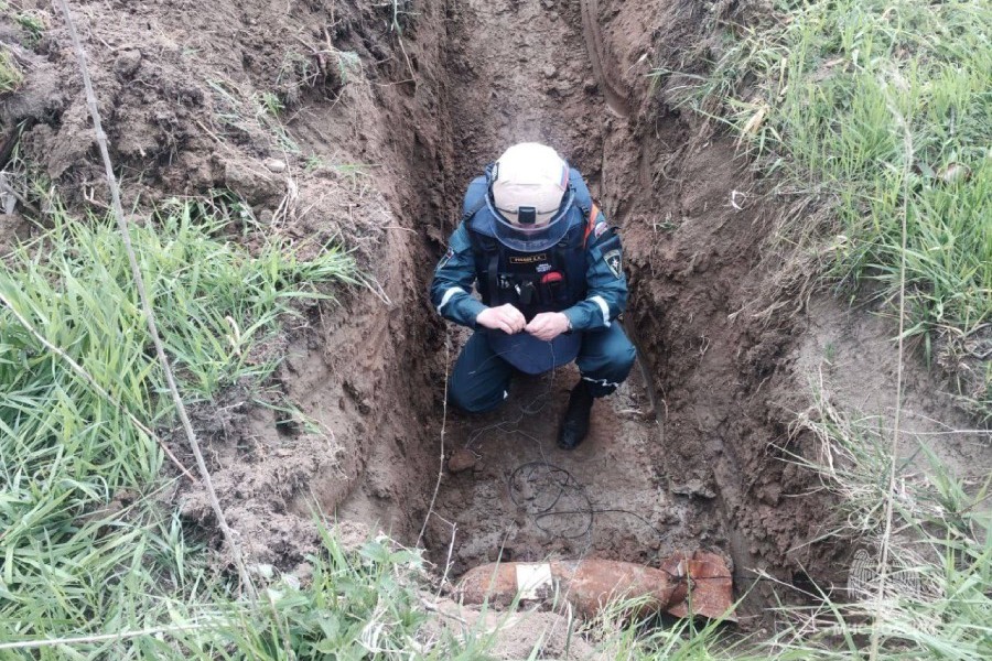 В регионе с начала года обнаружили 565 взрывоопасных предметов