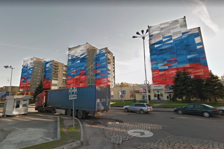 «Будет очень красиво»: в Советске хотят раскрасить в цвета триколора дома у границы