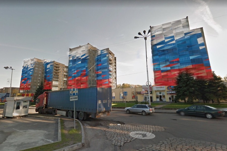 «Будет очень красиво»: в Советске хотят раскрасить в цвета триколора дома у границы