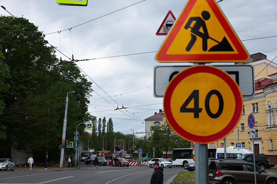 Ради трамвая придется потерпеть: что происходит на пр. Мира из-за перекладки рельсов (фото)