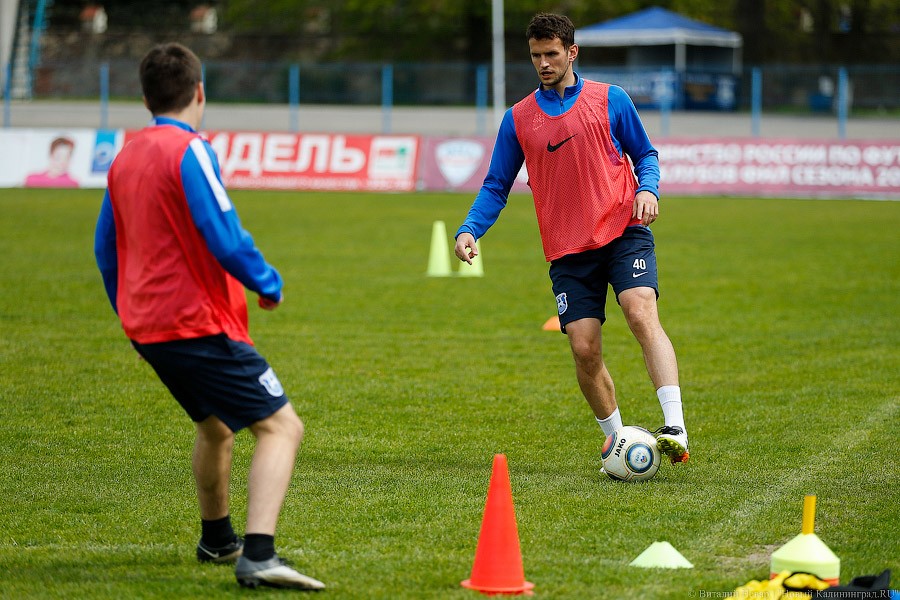 Нужна одна победа: открытая тренировка «Балтики» для СМИ и болельщиков