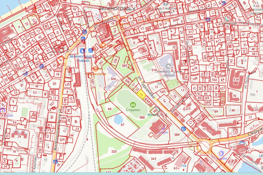 Рядом со школой в Зеленоградске разрешили построить многоквартирный дом