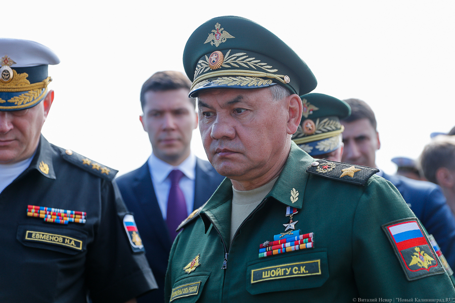 Шойгу дал указание наращивать действия на Украине «на всех операционных направлениях»