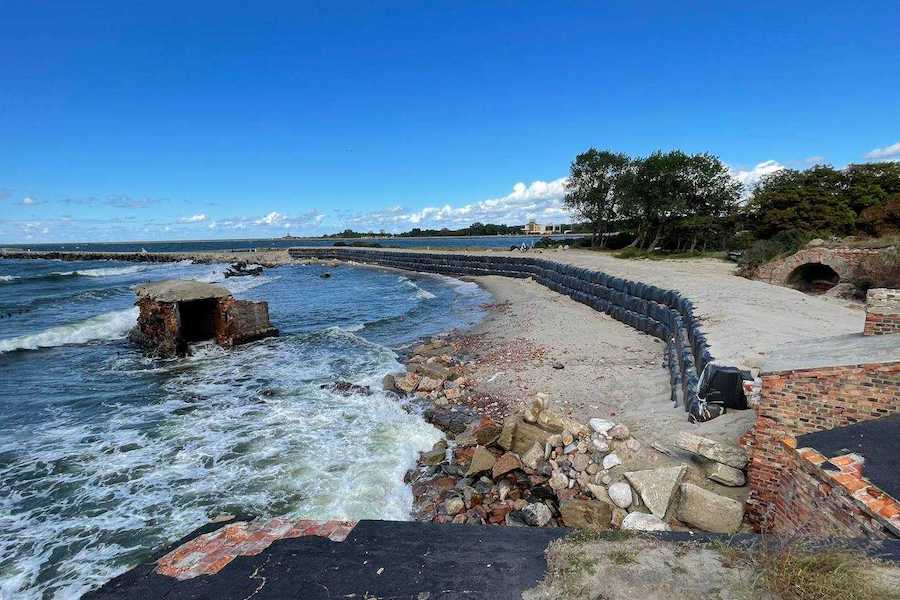 Работы по восстановлению авандюны на Балткосе завершены