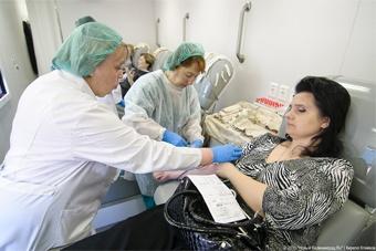 На пл. Победы в Калининграде в понедельник можно будет сдать кровь