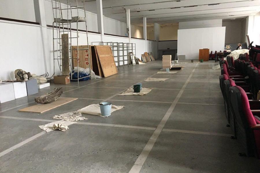 Помещения, предоставленные ОЦКМ, в здании на Московском проспекте.