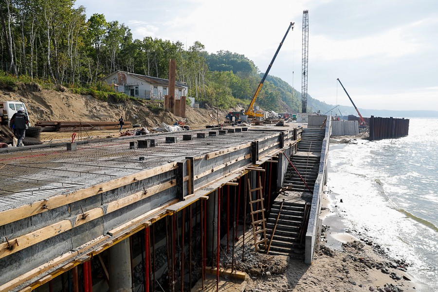 Подрядчик обещает открыть новый променад в Светлогорске в середине лета