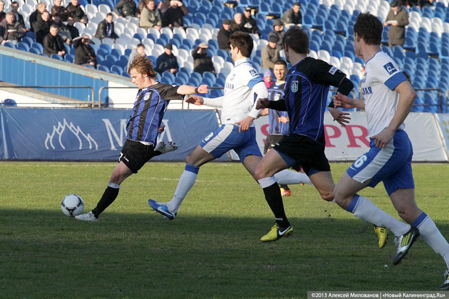 «Дырка от шины»: «Балтика» сыграла вничью с «Шинником»