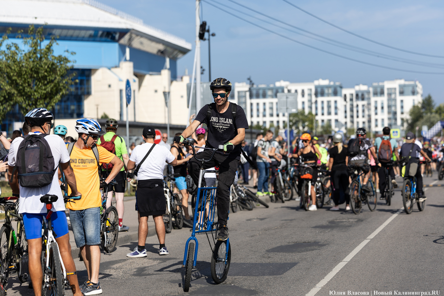 До моря на двух колёсах: в Калининграде проходит велопробег «Тур-де-Кранц» (фото)