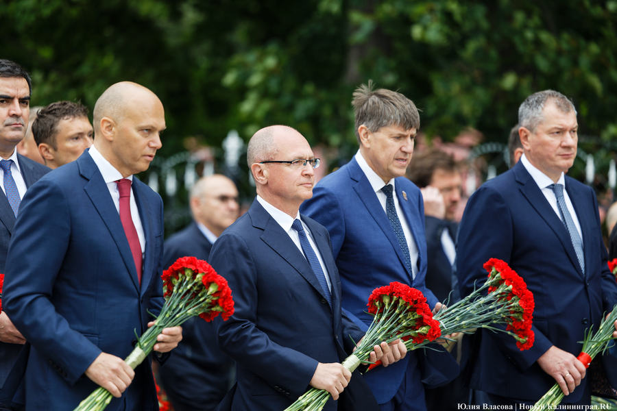 Кириенко и другие лица: в Калининграде в день 80-летия области прошла памятная церемония