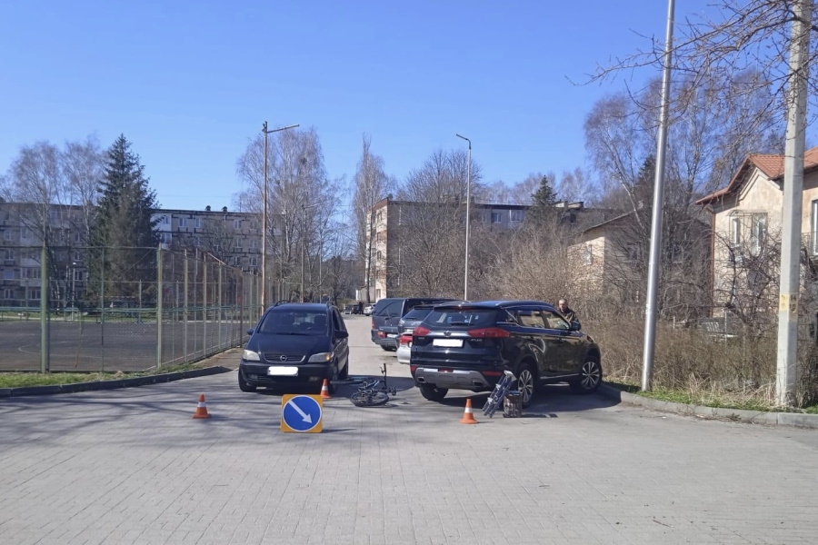 В Светлогорске в ДТП пострадал 9-летний велосипедист (фото)