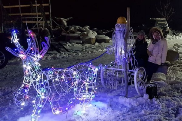 «Подворье на Хуторской»: настоящая резиденция Деда Мороза ждет вас