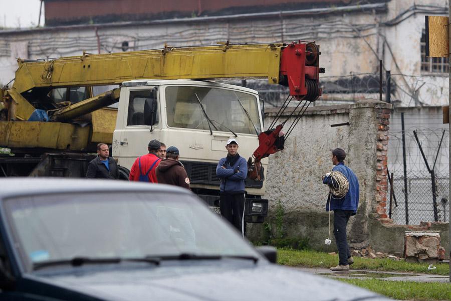 УФСИН: в колонии № 9 идет плановый ремонт ограждения (фото)